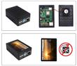 Kit Raspberry Pi 4 B 8gb + Fuente + Gabinete + Cooler + HDMI + Mem 32gb + Disip